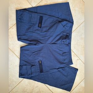 Blue cargo pants, size L
